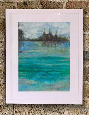 Hand finished  A3 limited edition gicleé print - 'Battersea Before'